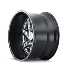 Load image into Gallery viewer, ATF1909-22281-44M - American Truxx Aries 22X12 8X165.1 /  ET -44mm Black and Milled - American Truxx Wheels Canada
