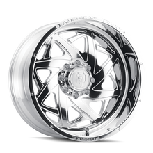 Load image into Gallery viewer, ATF1910-24483-76P - American Truxx Kronos 24X14 6X139.7 /  ET -76mm Polished - American Truxx Wheels Canada