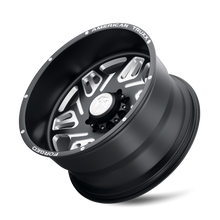 Load image into Gallery viewer, ATF1908-24481-76M - American Truxx Orion 24X14 8X165.1 /  ET -76mm Matte Black Milled - American Truxx Wheels Canada