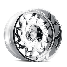 Charger l'image dans la galerie, ATF1909-24481-76P - American Truxx Aries 24X14 8X165.1 /  ET -76mm Polished - American Truxx Wheels Canada