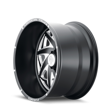 Load image into Gallery viewer, ATF1910-22278-44M - American Truxx Kronos 22X12 8X180 /  ET -44mm Matte Black Milled - American Truxx Wheels Canada