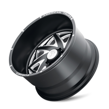 Charger l'image dans la galerie, ATF1910-24478-76M - American Truxx Kronos 24X14 8X180 /  ET -76mm Matte Black Milled - American Truxx Wheels Canada