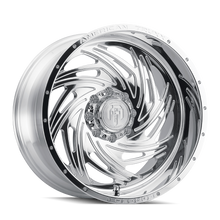 Charger l'image dans la galerie, ATF1911-22270-44P - American Truxx Twisted 22X12 8X170 /  ET -44mm Polished - American Truxx Wheels Canada