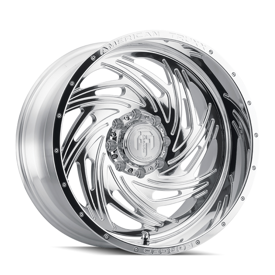 ATF1911-22270-44P - American Truxx Twisted 22X12 8X170 /  ET -44mm Polished - American Truxx Wheels Canada