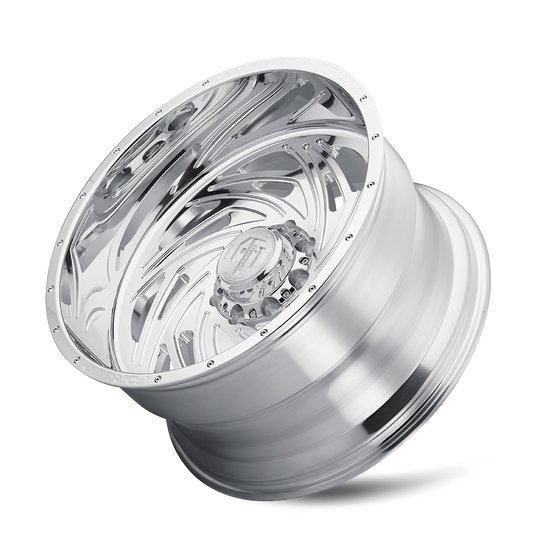 ATF1911-22270-44P - American Truxx Twisted 22X12 8X170 /  ET -44mm Polished - American Truxx Wheels Canada