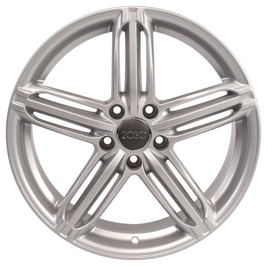 AU12-18080-5112-35S - OE Wheels Replica AU12 18X8 5X112 ET35mm Silver - OE Wheels Wheels Canada