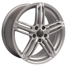 Charger l'image dans la galerie, AU12-18080-5112-35S - OE Wheels Replica AU12 18X8 5X112 ET35mm Silver - OE Wheels Wheels Canada
