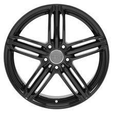 Load image into Gallery viewer, AU12-18080-5112-45B - OE Wheels Replica AU12 18X8 5X112 ET45mm Gloss Black - OE Wheels Wheels Canada