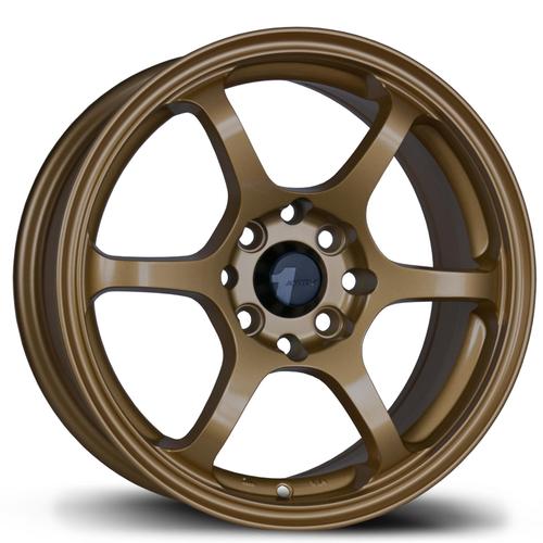 AV021565MA38BZ - Avid.1 AV-02 15X6.5 4X100 / 4X114.3 38mm Bronze - Avid.1 Wheels Canada