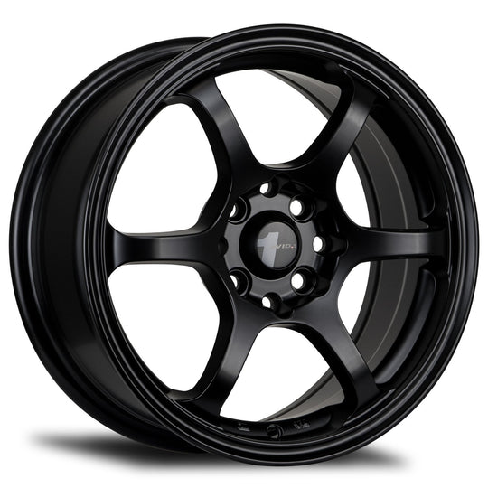 AV021565MA38BK - Avid.1 AV-02 15X6.5 4X100 / 4X114.3 38mm Matte Black - Avid.1 Wheels Canada