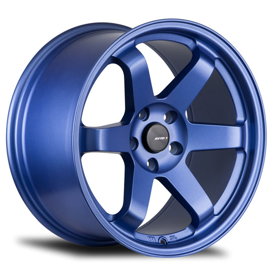 AV0617805H35BL - Avid.1 AV-06 17X8 5X114.3 35mm Matte Blue - Avid.1 Wheels Canada