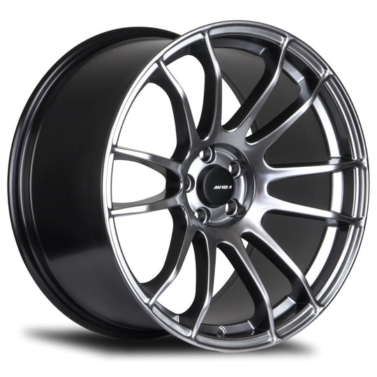 AV2018955H22HB - Avid.1 AV-20 18X9.5 5X114.3 22mm Hyper Black - Avid.1 Wheels Canada
