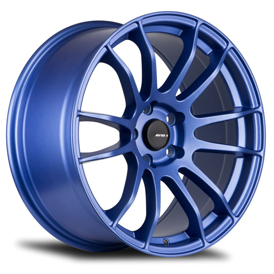 AV2018855H33BL - Avid.1 AV-20 18X8.5 5X114.3 33mm Matte Blue - Avid.1 Wheels Canada