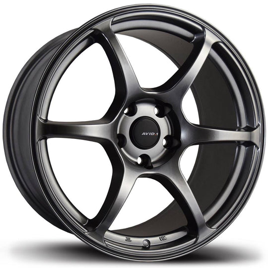 AV2617805C35HB - Avid.1 AV-26 17X8 5X100 35mm Hyper Black - Avid.1 Wheels Canada