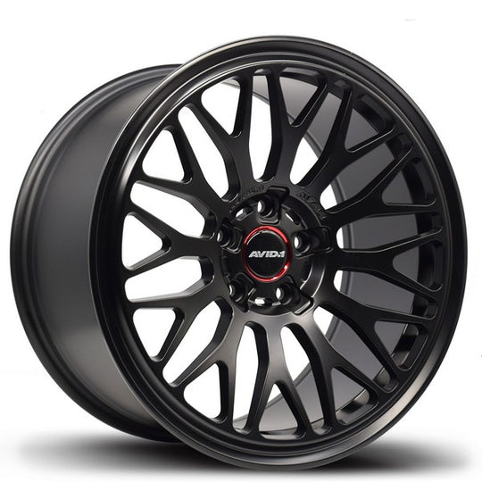 AV4418855G42BK - Avid.1 AV-44 18X8.5 5X112 42mm Matte Black - Avid.1 Wheels Canada