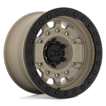 Load image into Gallery viewer, 1785AVG-06140D12 - Black Rhino Avenger Beadlock 17X8.5 6X139.7 -30 mm Desert Sand W/ Black Hardware - Black Rhino Wheels Canada