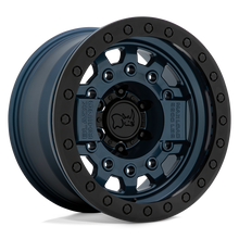 Charger l'image dans la galerie, 1785AVG-25127U71 - Black Rhino Avenger Beadlock 17X8.5 5X127 -32 mm Navy Blue W/ Black Hardware - Black Rhino Wheels Canada