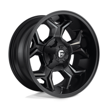 Charger l'image dans la galerie, D60520008247 - Fuel Off-Road D605 Avenger 20X10 8X165.1 -18 mm Matte Black Double Dark Tint - Fuel Off-Road Wheels Canada