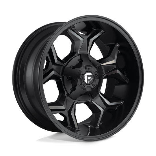 D60520001847 - Fuel Off-Road D605 Avenger 20X10 8X180 -18 mm Matte Black Double Dark Tint - Fuel Off-Road Wheels Canada