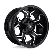 Charger l'image dans la galerie, D60620008247 - Fuel Off-Road D606 Avenger 20X10 8X165.1 -18 mm Gloss Black Milled - Fuel Off-Road Wheels Canada