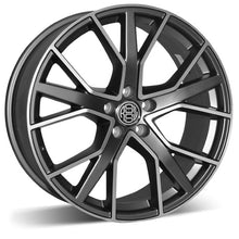 Load image into Gallery viewer, AVW2063QGMF - RSSW Quattro 20X9 5X112 ET 35MM Bore 66.6MM Machined Gun Metal - RSSW Wheels Canada