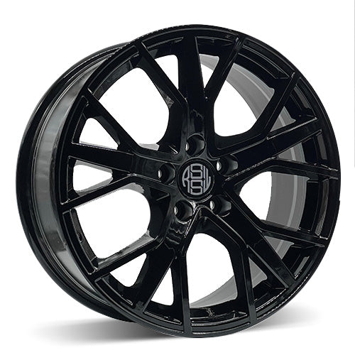 AVW2063QTGB - RSSW Quattro 20X9 5X112 ET 35MM Bore 66.6MM Gloss Black - RSSW Wheels Canada