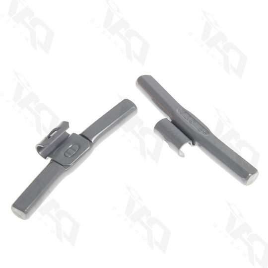 AW175S Tectonic 1.75 OZ Coated Steel Clip-On AW Series Wheel Weights Box of 50