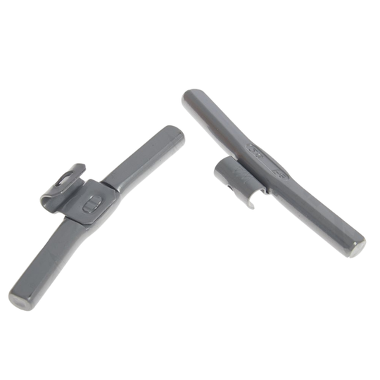 AW200S Tectonic 2 OZ Coated Steel Clip-On AW Series Wheel Weights Box of 50