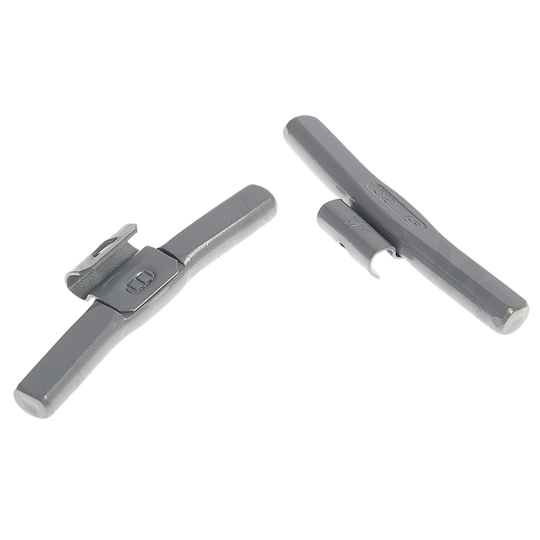 AW250S Tectonic 2.5 OZ Coated Steel Clip-On AW Series Wheel Weights Box of 25