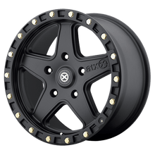 Charger l'image dans la galerie, AX19479050612N - ATX AX194 Ravine 17X9 5X127 -12 mm Textured Black - ATX Wheels Canada