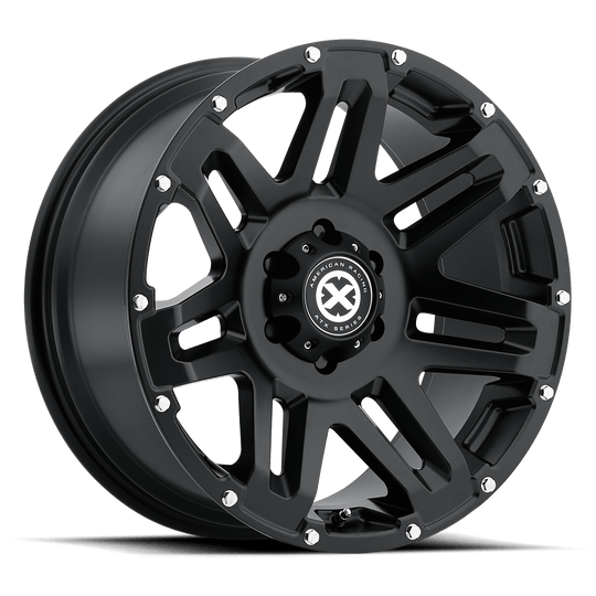 AX20088580715 - ATX AX200 Yukon 18X8.5 8X165.1  15mm Cast Iron Black - ATX Wheels Canada