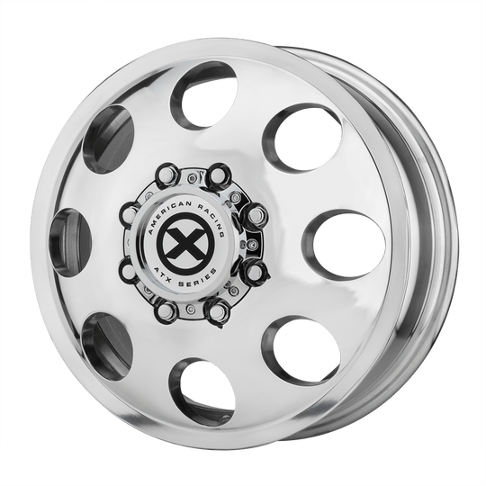 AX204660801111 - ATX AX204 Baja Dually 16X6 8X165.1  111mm Polished - Front - ATX Wheels Canada
