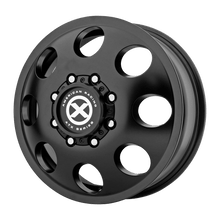 Load image into Gallery viewer, AX204765897111 - ATX AX204 Baja Dually 17X6.5 8X210  111mm Satin Black - Front - ATX Wheels Canada