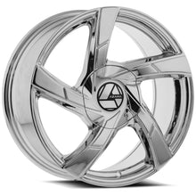 Charger l'image dans la galerie, AZA-52420853235NC - Azara AZA-524 20X8.5 5X108 / 5X114.3 35mm Chrome - Azara Wheels Canada