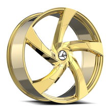 Charger l'image dans la galerie, AZA-52420853635NG - Azara AZA-524 20X8.5 5X112 / 5X114.3 35mm Gold - Azara Wheels Canada