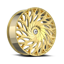 Load image into Gallery viewer, AZA-52522953915NG - Azara AZA-525 22X9.5 5X120 / 5X115 15mm Gold - Azara Wheels Canada