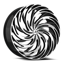 Charger l'image dans la galerie, AZA-53122853838BM - Azara AZA-531 22X8.5 5X114.3 / 5X120.65 38mm Gloss Black &amp; Machined - Azara Wheels Canada