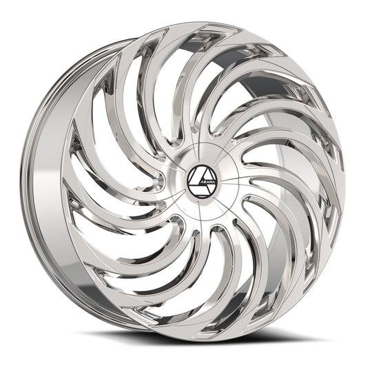 AZA-5343095BL15C - Azara AZA-534 30X9.5 Blank 15mm Chrome - Azara Wheels Canada