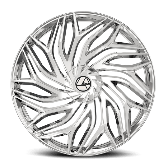 AZA-537249BL15NC - Azara AZA-537 24X9 Blank 15mm Nano Chrome - Azara Wheels Canada