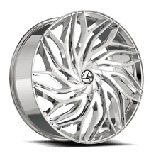Charger l'image dans la galerie, AZA-53722853838NC - Azara AZA-537 22X8.5 5X114.3 38mm Nano Chrome - Azara Wheels Canada