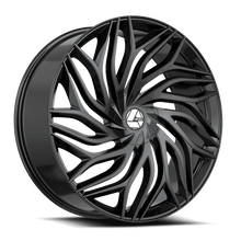 Charger l'image dans la galerie, AZA-5372493915GB - Azara AZA-537 24X9 5X115 15mm Gloss Black - Azara Wheels Canada