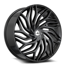 Load image into Gallery viewer, AZA-5372295BL15GB - Azara AZA-537 22X9.5 Blank 15mm Gloss Black - Azara Wheels Canada