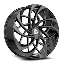 Load image into Gallery viewer, AZA-5402295BL15GB - Azara AZA-540 22X9.5 Blank 15mm Gloss Black - Azara Wheels Canada