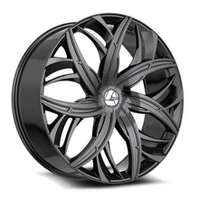 Load image into Gallery viewer, AZA-5412295BL15GB - Azara AZA-541 22X9.5 Blank 15mm Gloss Black - Azara Wheels Canada