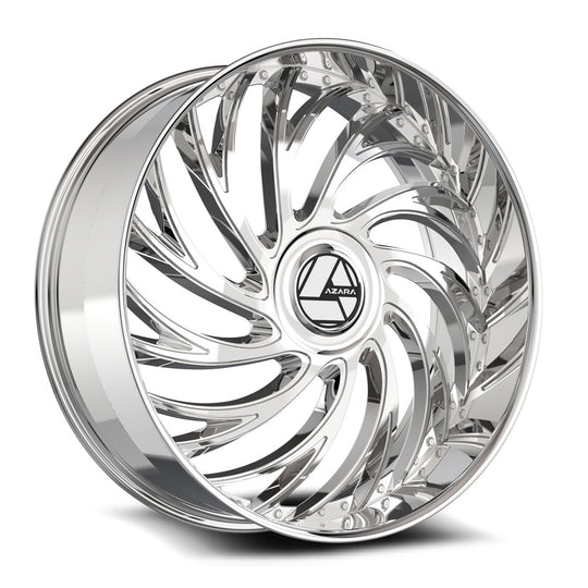AZX-10120853635C - Azara AZX-101 20X8.5 5X112 / 5X114.3 35mm Chrome - Azara Wheels Canada