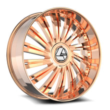 Load image into Gallery viewer, AZX-1022495722NG - Azara AZX-102 24X9 6X135 / 6X139.7 22mm Gold - Azara Wheels Canada