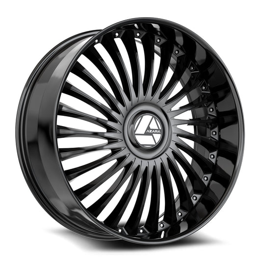AZX-10320853235GB - Azara AZX-103 20X8.5 5X114.3 / 5X108 35mm Gloss Black - Azara Wheels Canada