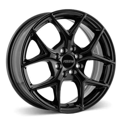 AZZ5557BTGB - RSSW Boost 15X6.5 5X100 / 5X114.3 40mm Gloss Black - RSSW Wheels Canada
