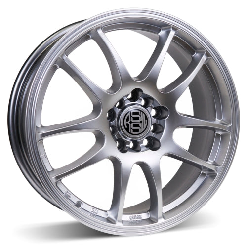 AZZ5557VHS - RSSW Velocity 15X6.5 5X114.3 / 5X100 40mm Hyper Silver - RSSW Wheels Canada