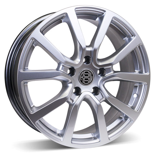 AZZ651MHS - RSSW Mayfair 16X6.5 5X114.3 ET 45MM Bore 67.1MM Hyper Silver - RSSW Wheels Canada